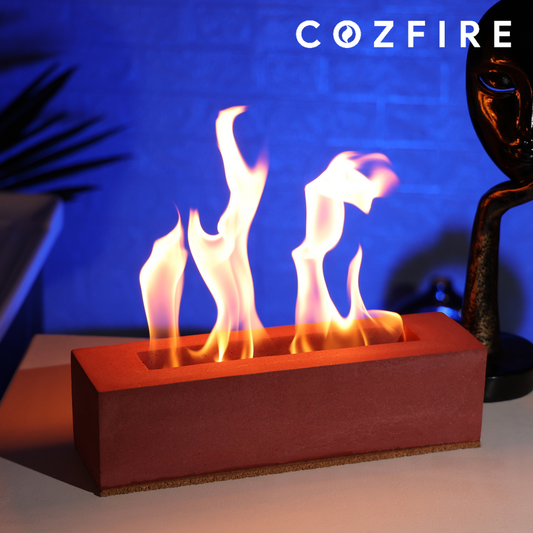 Tabletop Rectangular Fireplace - Cozfire