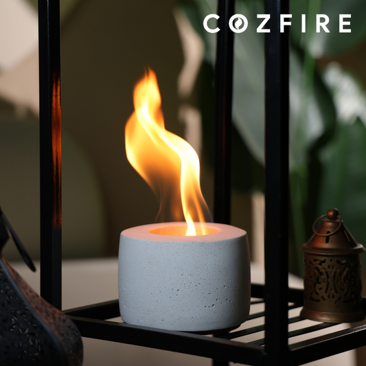 Tabletop Round Fireplace - Cozfire