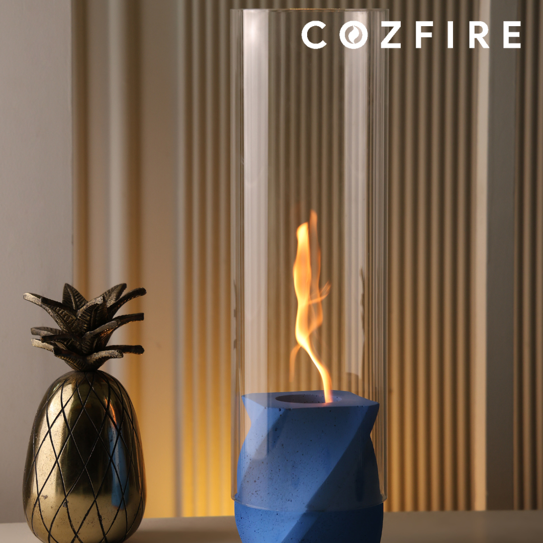Dancing Fire Lamp + Glass - Cozfire
