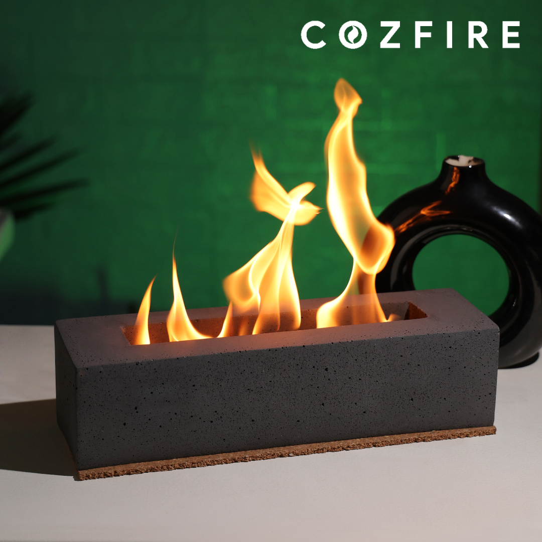 Tabletop Rectangular Fireplace - Cozfire