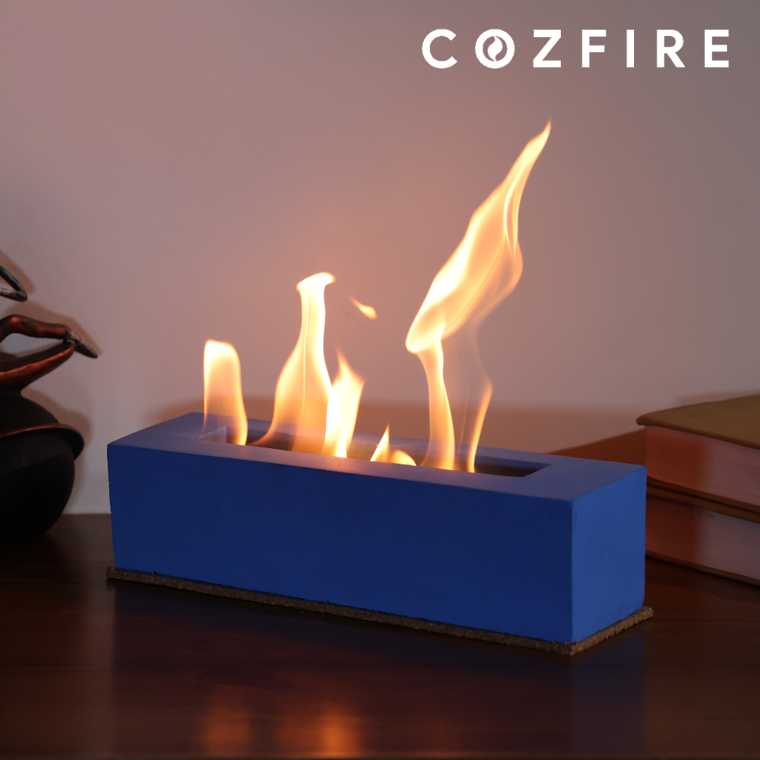 Tabletop Rectangular Fireplace - Cozfire