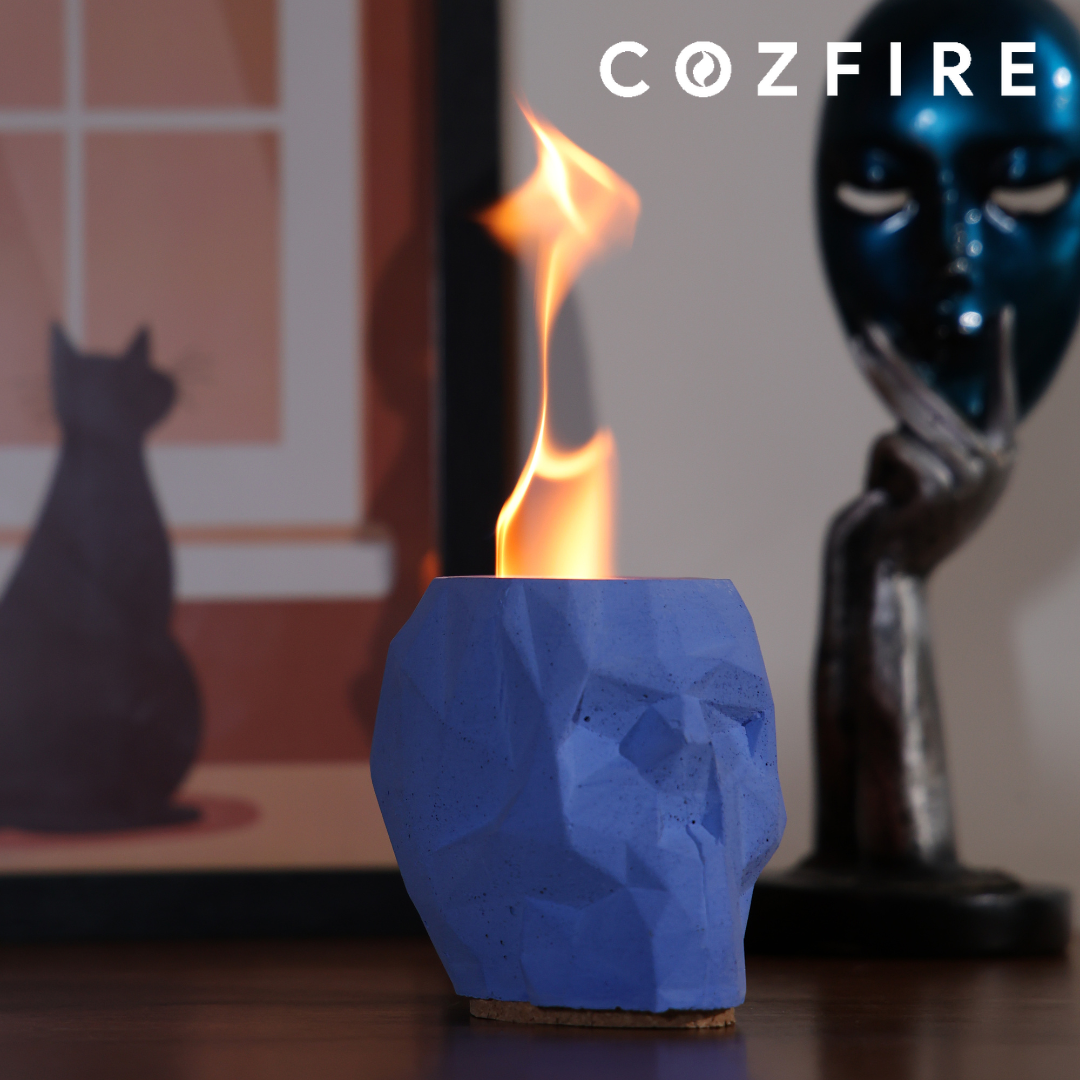 Tabletop Skull Fire Pit - Cozfire