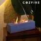 Tabletop Rectangular Fireplace (with Safety-Glass) - Cozfire