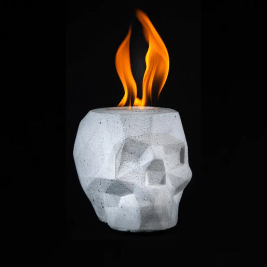 Cozfire Tabletop Skull Fire Pit - Portable Fireplace for Indoors & Outdoors - Cozfire
