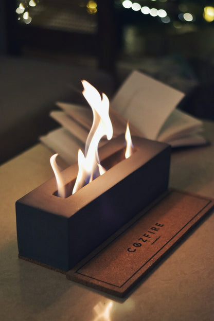 Tabletop Rectangular Fireplace - Cozfire
