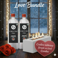 Valentine’s Special Bundle 10: (Rectangular Fire Pit(with safty glass) + 2x Fuel Bottle) - Cozfire