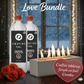 Valentine’s Special Bundle 8: (Rectangular Fire Pit + 2x Fuel Bottle) - Cozfire