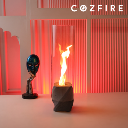 Dancing Fire Lamp + Glass - Cozfire