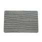 INSTAMAT - Stone Bath Mat (Grey)  - Diatomaceous Earth Shower Mat - Cozfire