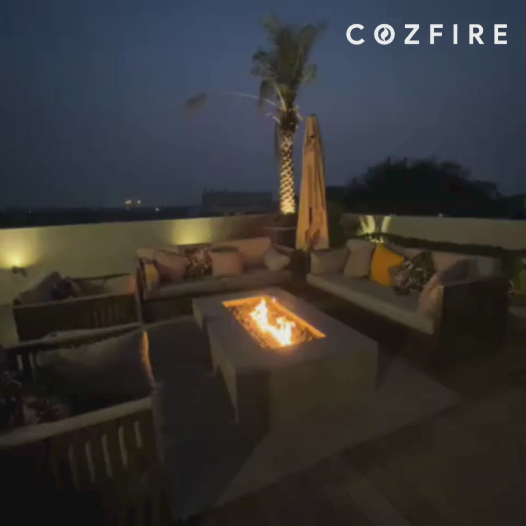 Coz Fire Table LPG Gas: Indoor & Outdoor Elegance – Cozfire