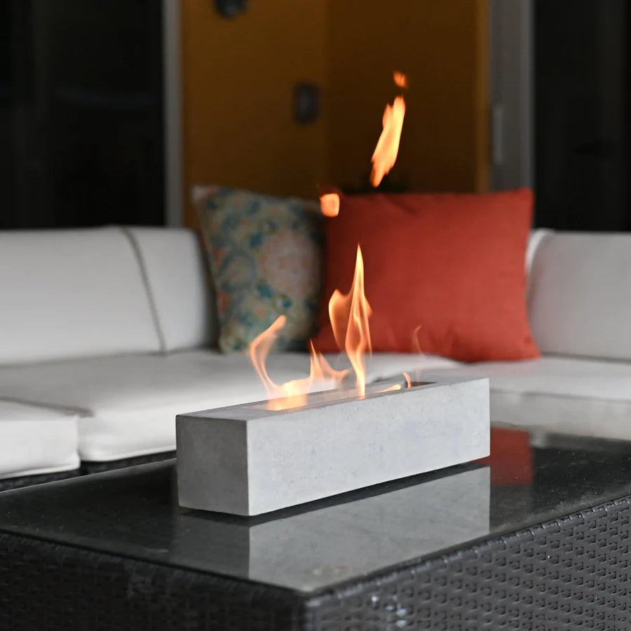 HOFAST SIPN 90 Table-top BLACK free standing bioethanol fireplace good  price to buy, Freestanding (Portal) biofireplaces - in an apartment,  house, and any room at a good price